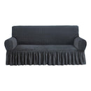 NICEEC Sofa Slipcovers Dark Grey Couch Covers Washable Stretch - Like New