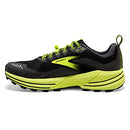 BROOKS MEN'S, CASCADIA 16 TRAIL RUNNING SHOE, SIZE 8 US, 7 UK - BLACK/EBONY - Like New