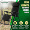 CARAVAN SPORTS ZERO GRAVITY OUTDOOR FOLDING PATIO RECLINER CHAIR - BLACK - Like New