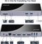 QGeeM USB 3.0 Docking Station,Single 5K/Dual HDMI DispalyPort 4K@60Hz QG-D6902 - Like New