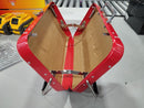 GENERIC SMALL PORTABLE BRIEFCASE BBQ GRILL - RED - Like New