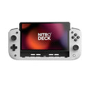 CRKD NITRO DECK HANDHELD CONTROLLER DECK ZERO STICK DRIFT NINTENDO SWITCH WHITE - Like New