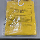 GALAXY BY HARVIC MEN'S LONG SLEEVE PIQUE POLO SHIRT - SIZE: MEN M - YELLOW - Brand New