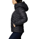 COLUMBIA WOMEN'S AUTUMN PARK DOWN HOODED JACKET - BLACK - X-LARGE - Brand New