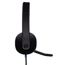 LOGITECH - H540 WIRED ON-EAR HEADSET - BLACK - Like New