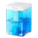INSENVO HUMIDIFIER 7.5L FOR LARGE BEDROOM, ULTRASONIC MIST, CLEAR BLUE - WHITE - Like New
