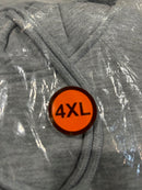 BLUE ICE PREMIUM CLOTHING PULLOVER HOODIE SIZE: MEN 4XL - HEATHER GRAY - Brand New