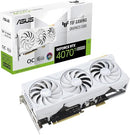 ASUS TUF GAMING GEFORCE RTX 4070 TI SUPER BTF WHITE OC EDITION GRAPHICS CARD - Like New