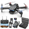 NASETO DRONE CAMERA 1080P KIDS ADULTS FOLDABLE HD FPV MINI DRONE 3 BATTERIES - Like New