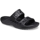 207627 CROCS UNISEX BAYA SLIDE SANDAL MEN'S 7 WOMEN 9 BLACK - Brand New