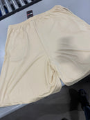 JUMP START RELAXED FIT CLASSIC POLY TECH LOUNGE SHORTS - SIZE: MEN 3XL - KHAKI - Brand New