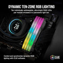 CORSAIR VENGEANCE RGB DDR5 32GB (2 X 16GB) UP TO 6000MHZ CL38-44-44-96 1.35V - Like New