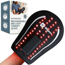 LIFEPRO RED LIGHT THERAPY CORDLESS GLOVE & FOOT WRAP DUAL WAVELENGTHS - BLACK - Like New