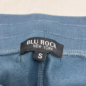 BLU ROCK MEN'S HEAVYWEIGHT SLIM-FIT FLEECE JOGGERS - SIZE: MEN S - HEATHER GREY - Brand New