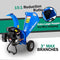 Landworks Mini Wood Chipper Shredder Mulcher 7HP Compact Design 3" GUO033 - Blue Like New