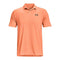 1342080 Under Armour Men's Performance 2.0 Golf Polo Bright Orange SM - Brand New