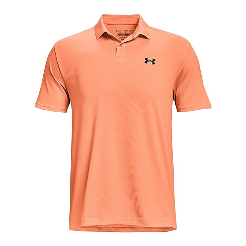 1342080 Under Armour Men's Performance 2.0 Golf Polo Bright Orange SM - Brand New