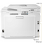 HP Laserjet Pro M281cdw All in One Wireless Color Printer White T6B83A Like New