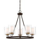 Minka Lavery 3075-416 Studio 5 Chandelier 5-Light 500 Total Watts - Brand New