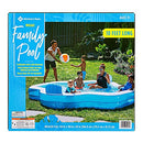 Members Mark Elegant Family Pool 10 Feet Long 2 Inflatable Seats Backrests - New - Brand New
