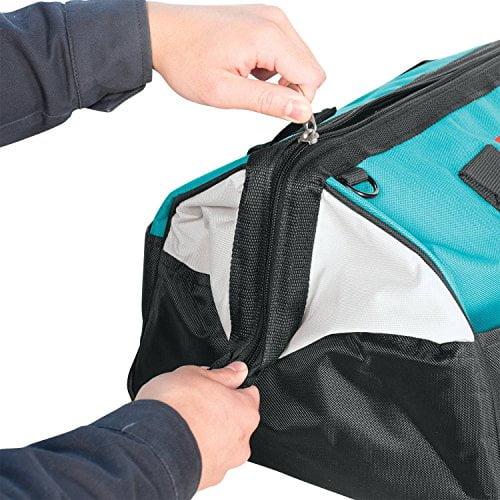 MAKITA 831271-6 21" X 12" CONTRACTOR TOOL BAG - BLUE/LIGHT GRAY/BLACK - Like New