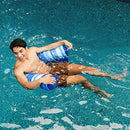 Big Joe Noodle Sling Pool Seat with Armrests Blurred Blue 3 feet B085M3JG84 - Brand New