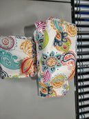 NEWLAKE GRAVAN QUILT SET QUEEN SIZE, 1 COMFORTER 2 PILLOW COVERS - MULTICOLOR - Like New