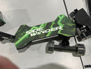 MELO SIDE WINDER LIGHT UP QUAD SCOOTER - GREEN - Like New