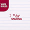 MEAD SPIRAL NOTEBOOK, 1 SUBJECT, WIDE RULED PAPER, 70 SHEETS, 05510AB5 - RED - Brand New