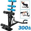 MERACH DEEP SQUAT WORKOUT MACHINE ADJUSTABLE GLUTES TRAINER - BLACK/BLUE - Like New