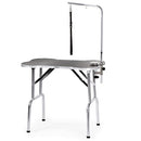 Master Equipment Bone Shaped Folding Table 45In B006Z0WIF4 - Black - Like New