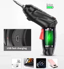 3.6V POWER TOOLS SET MAINTENANCE REPAIR BUILT-INLITHIUM BATTERY - BLACK,ORANGE - Like New