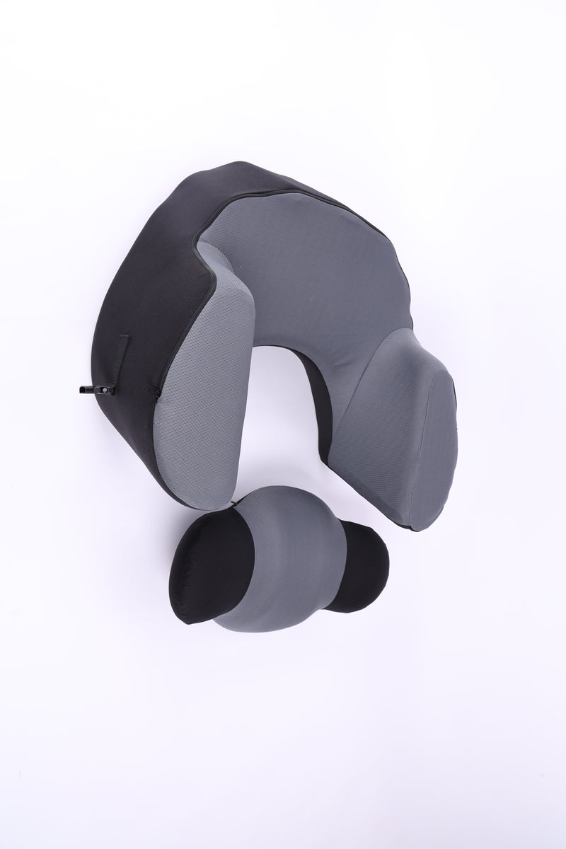 MEMOREE ALL-IN-ONE READING PILLOW 62X60X25 CM - GRAY - Brand New
