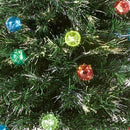 NATIONAL TREE COMPANY SZOX7-100L-48 TREE, 27X27X48 - GREEN/GOLD - Like New