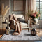 BIBB HOME WASHABLE FLANNEL PRINTED ACCENT RUG WITH LATEX BAC 24X36 - IVORY GRACE - Brand New