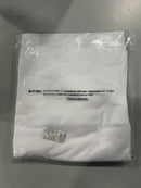 TIGER WOLF 3 BUTTON POLO SHIRT - SIZE: MEN XL - WHITE/BLACK - Like New