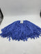 BOARDWALK 2024B MOP HEAD, STANDARD HEAD, COTTON/SYNTHETIC FIBER, CUT-END - BLUE - Brand New