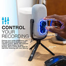 JLAB JBUDS TALK USB-C MICROPHONE CARDIOID OMNI STEREO BI-DIRECTIONAL - WHITE - Like New