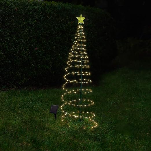 Touch of Eco Merrylite Solar LED Metal Tree TOE372 200 COLOR: - Scratch & Dent