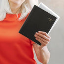 AT-A-GLANCE PLANNER 2025-2026 ACADEMIC MONTHLY X, 7" X 8-3/4", 7012705 - BLACK - Brand New