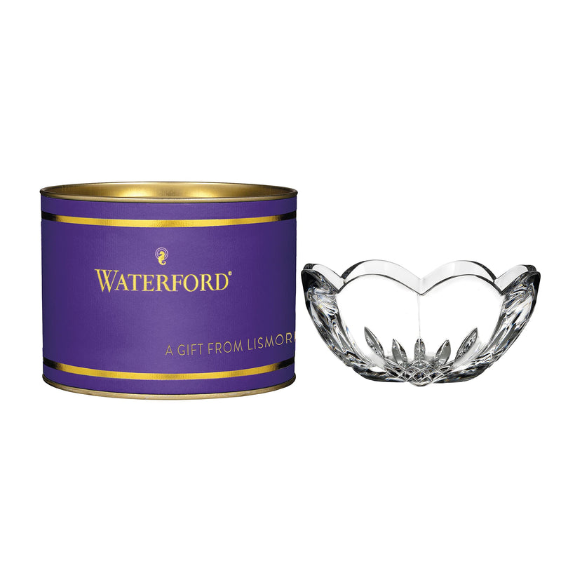 WATERFORD GIFTOLOGY LISMORE HEART CRYSTAL BOWL 1058330 - CLEAR - Like New