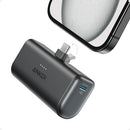 ANKER NANO POWER BANK 5,000MAH CHARGER 22.5W FOR IPHONE 16/15 SERIES - BLACK - Brand New