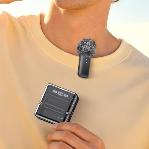 IVANKY 4Pcs Wireless Lavalier Microphone Vga02 - Black - Brand New