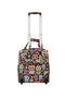 Rockland Melrose Upright Wheeled Underseater Carry-on Luggage, Owl, Small - Brand New