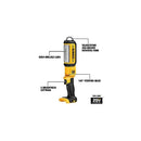 DEWALT 20V MAX LED WORK LIGHT RECHARGEABLE FLASHLIGHT PIVOTING HEAD - YELLOW - Like New