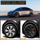 Tearnelna Model Y Wheel Covers 19" for Tesla Model Y - Matte Black - Brand New