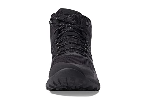 J005049 MERRELL MEN'S NOVA 3 TACTICAL MID WATERPROOF BOOT BLACK/CHARCOAL SIZE 5 - Like New