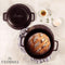 Cuisinel Cast Iron Double Dutch Oven 5-Quart 2-in-1 10" Skillet - Black - Like New