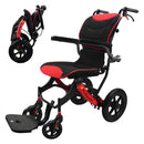Protraverse Manually Detachable Seat Wheelchairs for Adults – Color: Red/Black - Like New