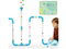 EDUCATIONAL AIR TUBES TOY AIR-POWERED STEM TOYBUILD. BLAST LEARN ENDLESS FUN - Like New